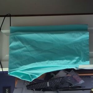 Women's Fig scrub pants. Sea blue